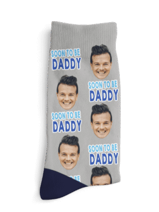 Personalisiert Socken - Baldiger Daddy