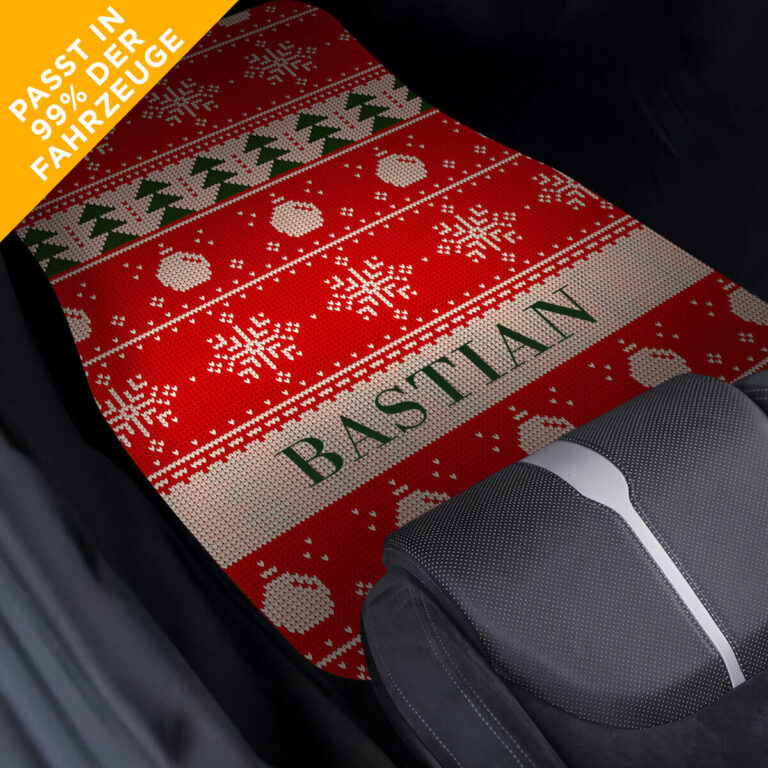 Personalisierte X-mass Automatte