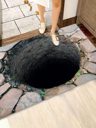 Fußmatte – 3D-Illusion (75x45 cm)