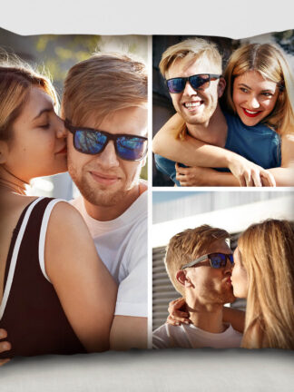 Personalisiertes Fotocollagen-Kissen