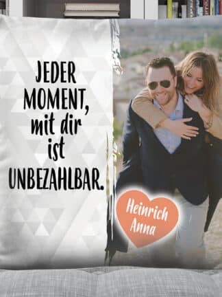 Personalisiertes Kissen - Immer an deiner Seite