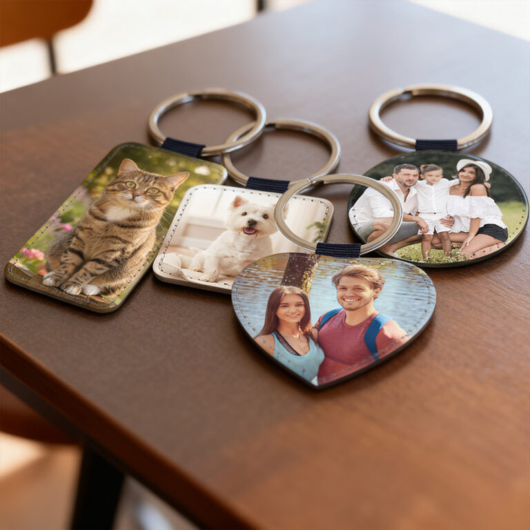 Personalisierter Schlüsselanhänger mit Deinem Foto