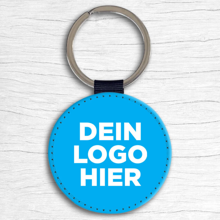 Personalisierter Schlüsselanhänger mit deinem Logo