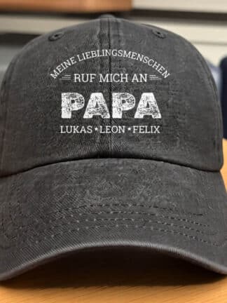 Personalisierte Cap - Papa