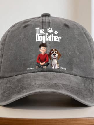 Personalisierte Cap - The Dogfather