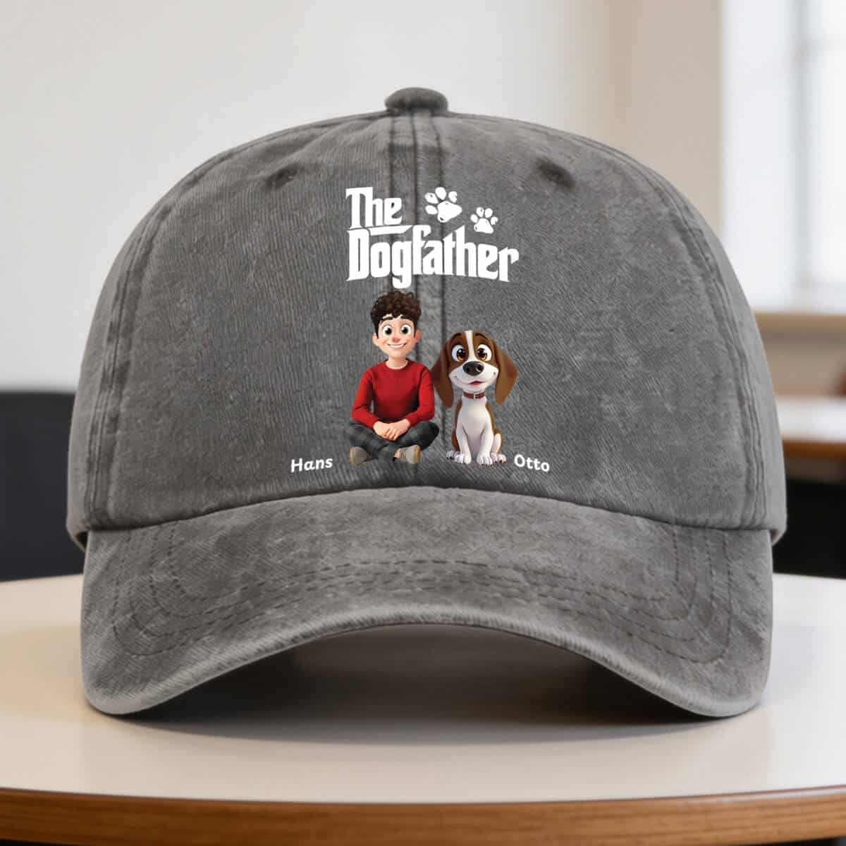 Personalisierte Cap - The Dogfather
